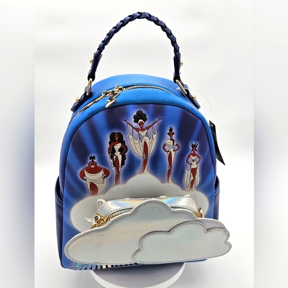 Our Universe Disney Hercules Muses 2-in-1 Mini Backpack & Crossbody Bag Set - Picture 1 of 6